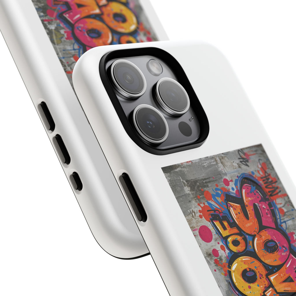Graffiti "Chaos" Tough Magnetic Phone Case – Urban Street Art iPhone Cover