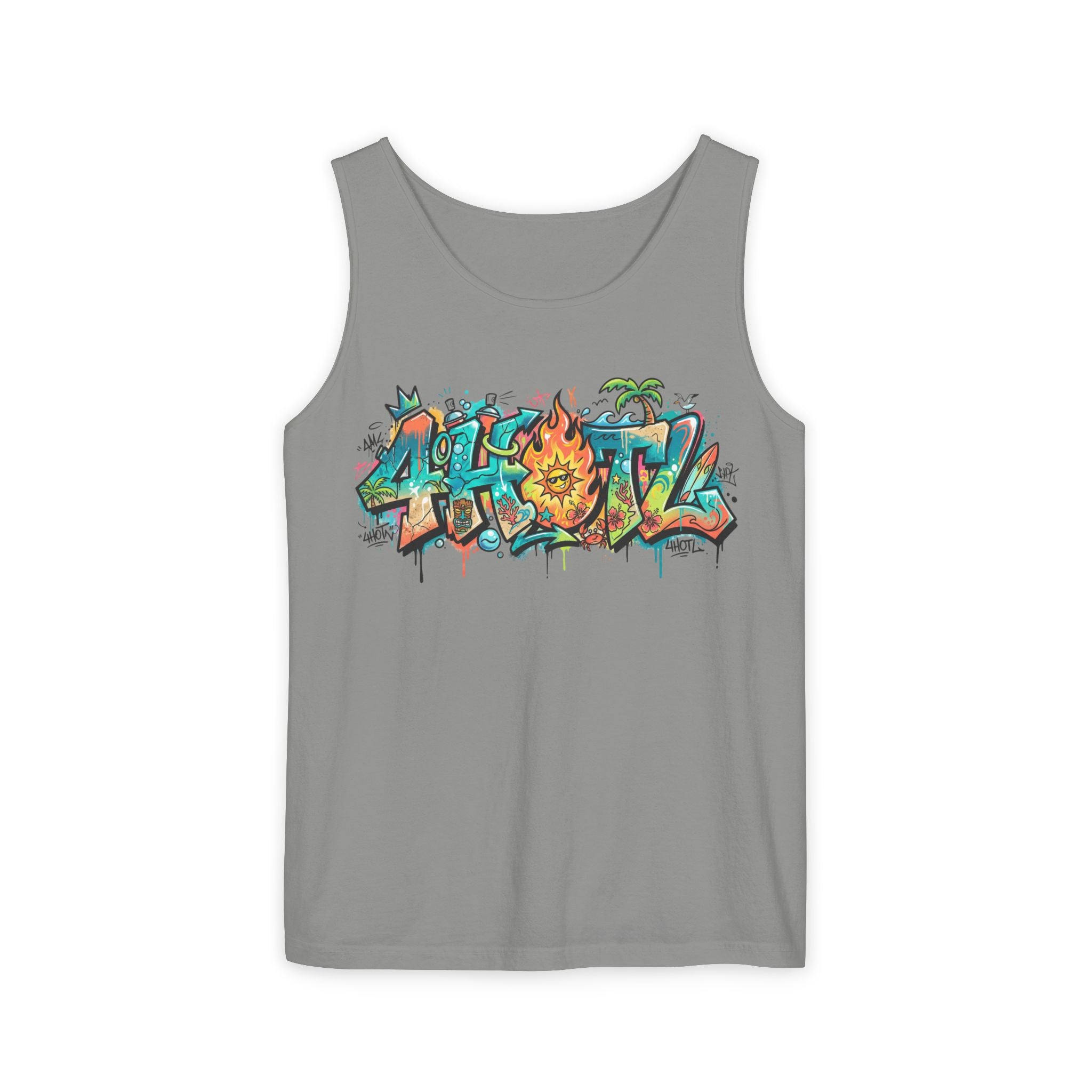 4 Hooligans on the Loose Street Art Tank Top