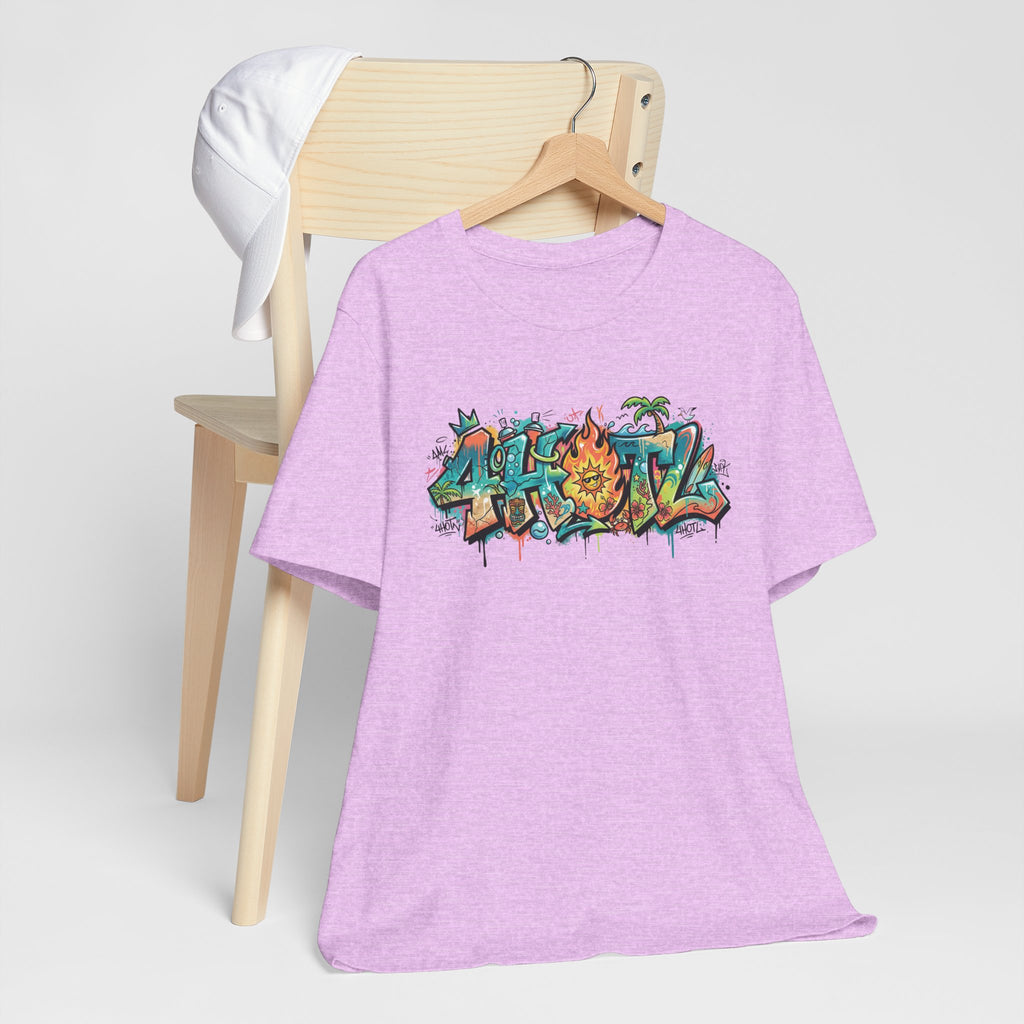 Graffiti Aloha T-Shirt – Tropical Surf Street Art Tee