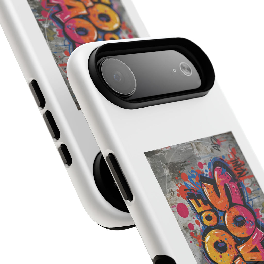 Graffiti "Chaos" Tough Magnetic Phone Case – Urban Street Art iPhone Cover