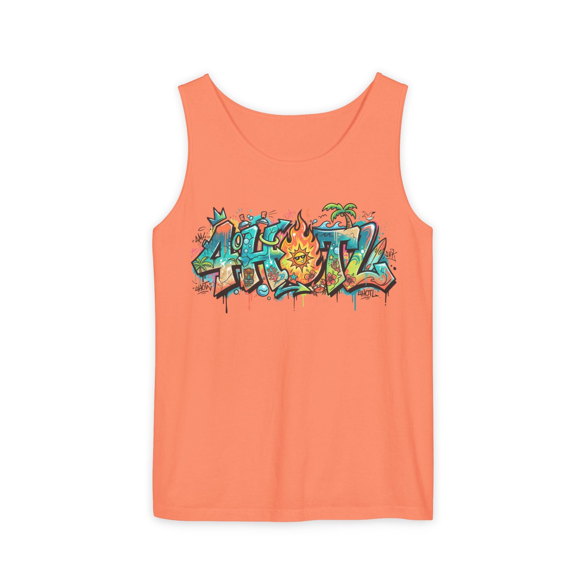 4 Hooligans on the Loose Street Art Tank Top