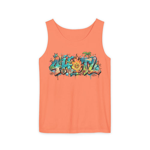 4 Hooligans on the Loose Street Art Tank Top
