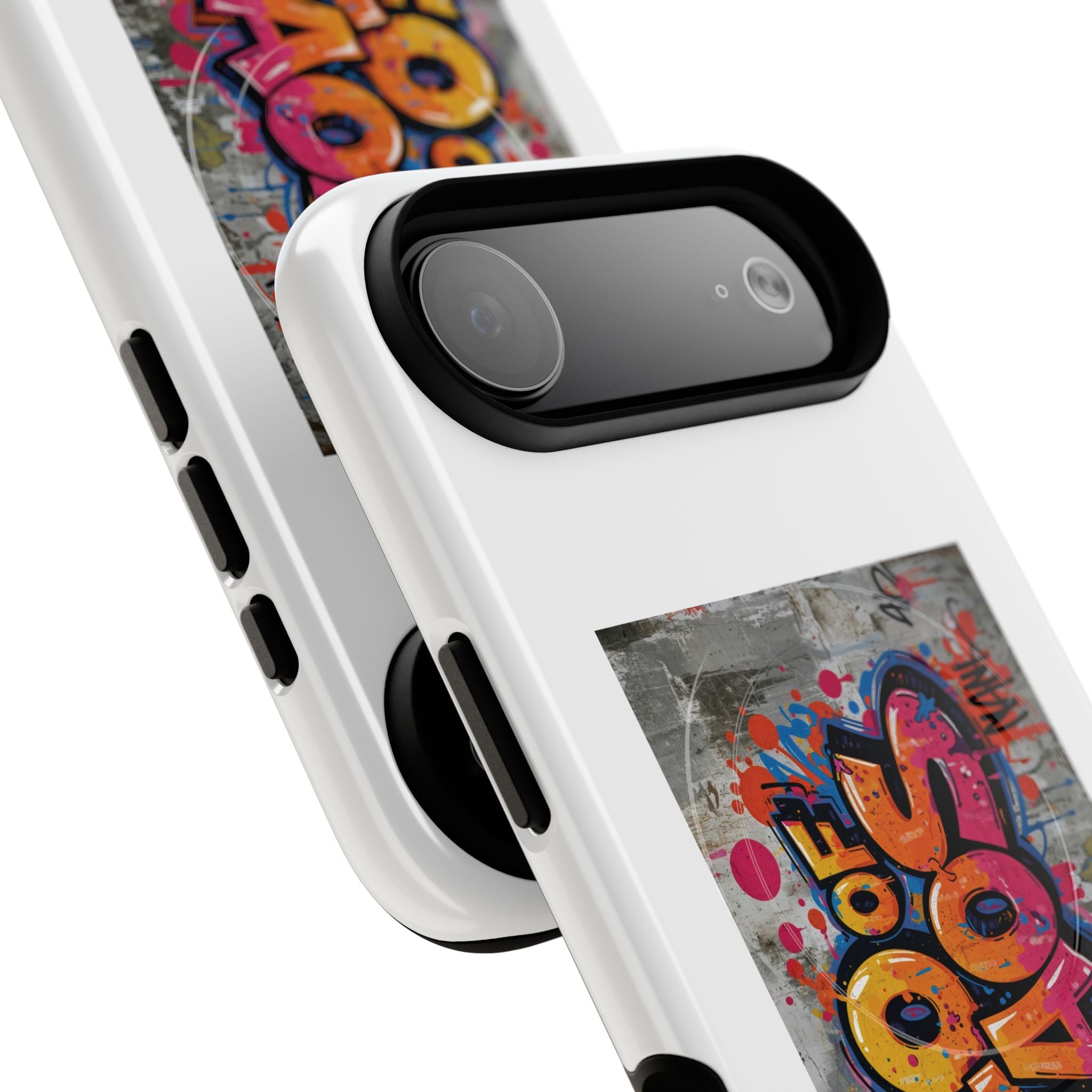 Graffiti "Chaos" Tough Magnetic Phone Case – Urban Street Art iPhone Cover