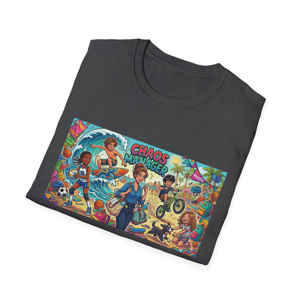 Chaos Manager Graphic Mother's Day T-Shirt — Pop Culture Illustration