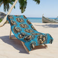 Otter Pair Beach Towel — Frolicking in the Waves, Beach Vibes