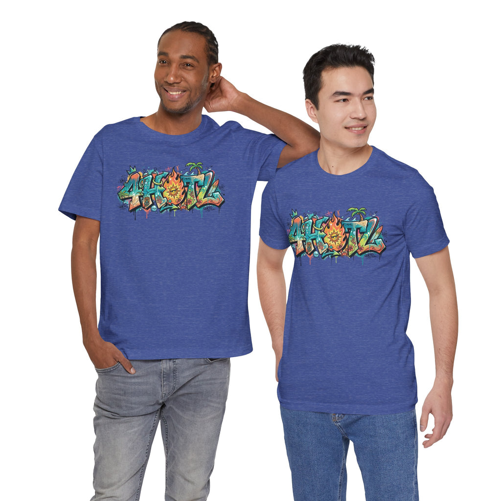 Graffiti Aloha T-Shirt – Tropical Surf Street Art Tee