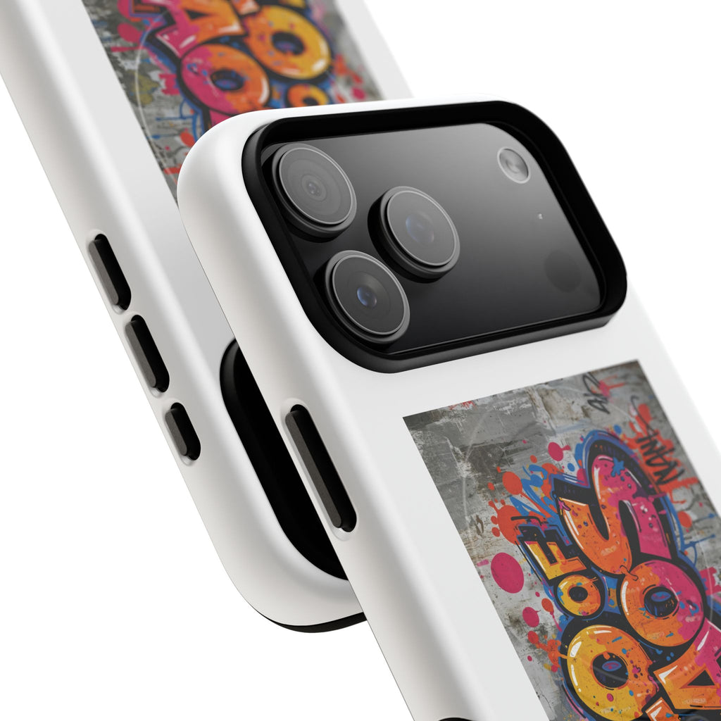 Graffiti "Chaos" Tough Magnetic Phone Case – Urban Street Art iPhone Cover