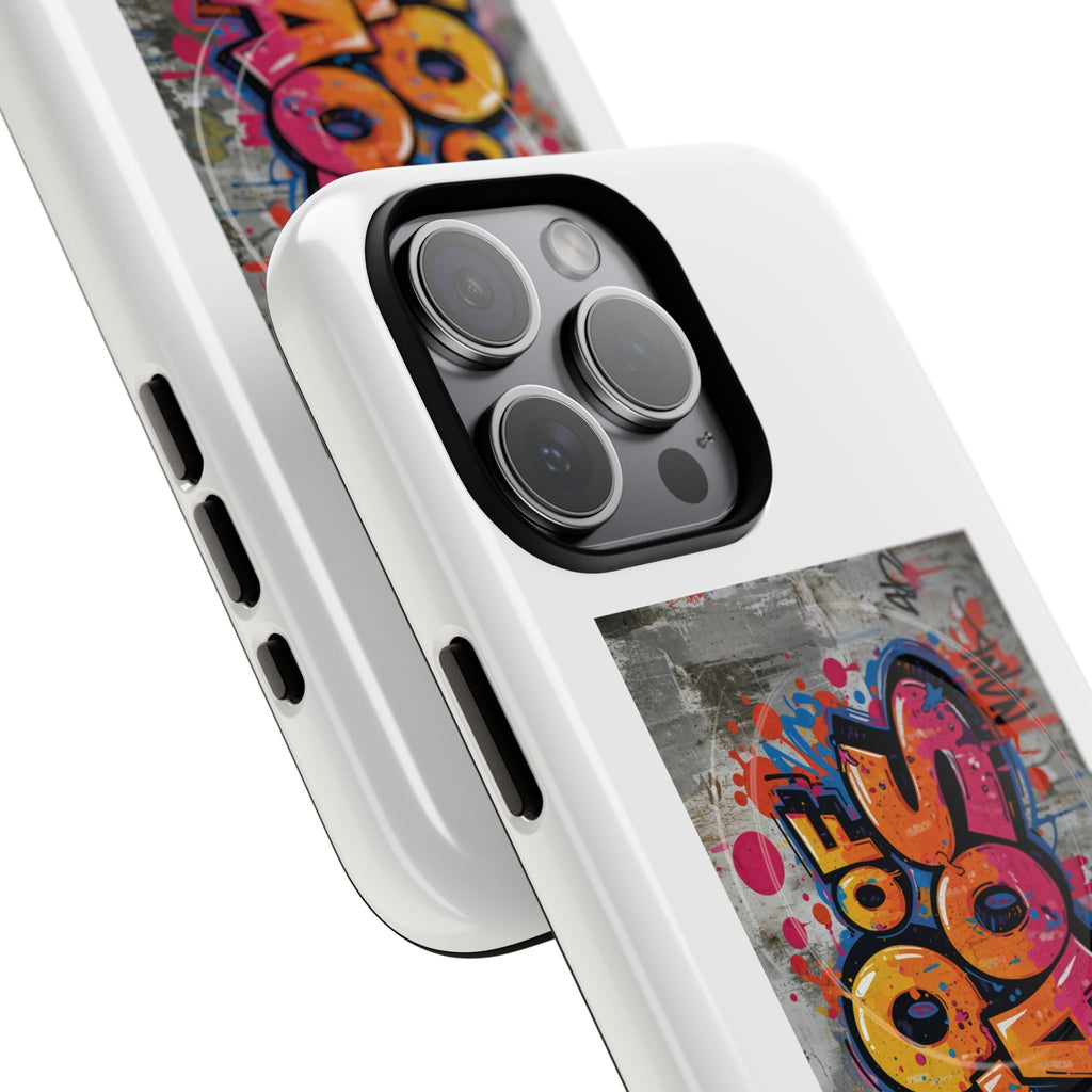 Graffiti "Chaos" Tough Magnetic Phone Case – Urban Street Art iPhone Cover