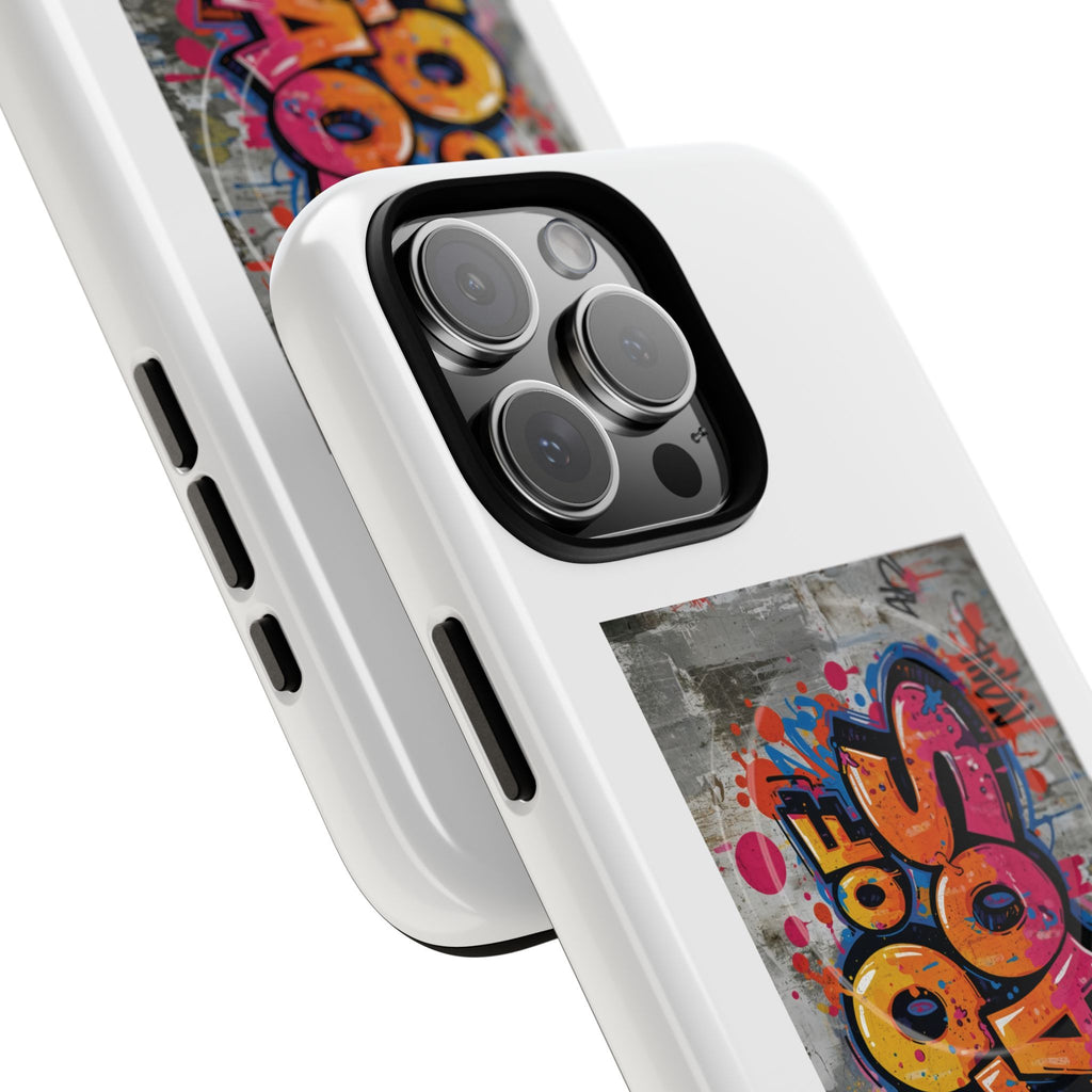 Graffiti "Chaos" Tough Magnetic Phone Case – Urban Street Art iPhone Cover