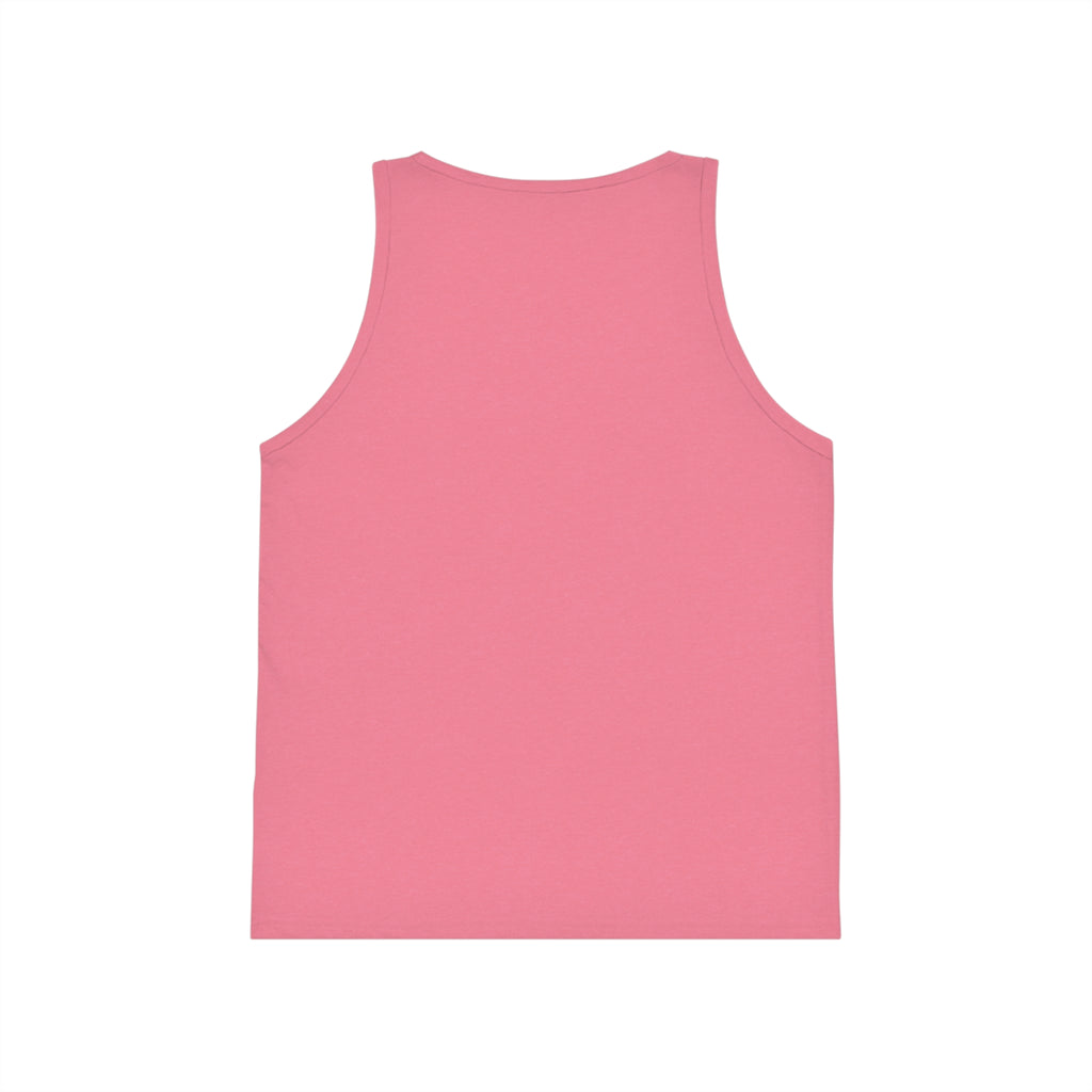 Tropical Vibes Kids Tank Top — Beach Waves & Sun Design