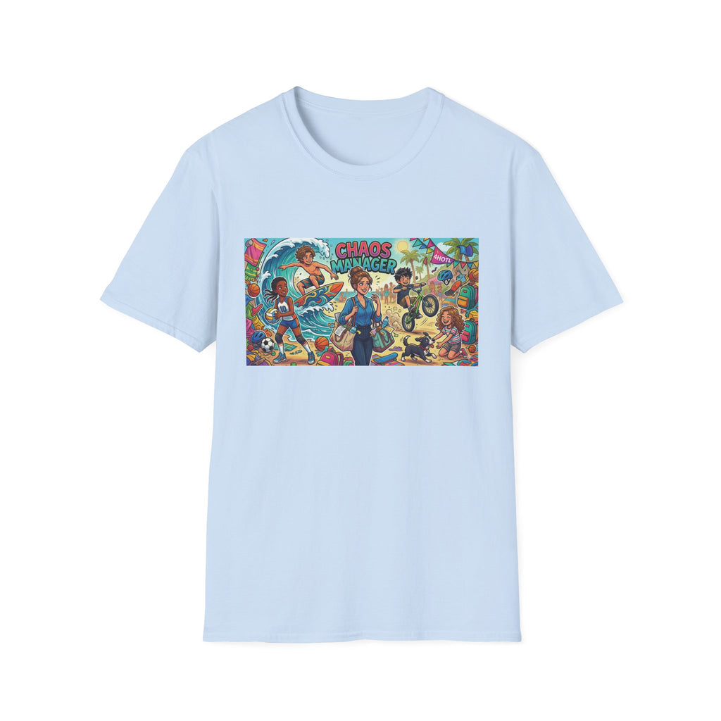 Chaos Manager Graphic Mother's Day T-Shirt — Pop Culture Illustration
