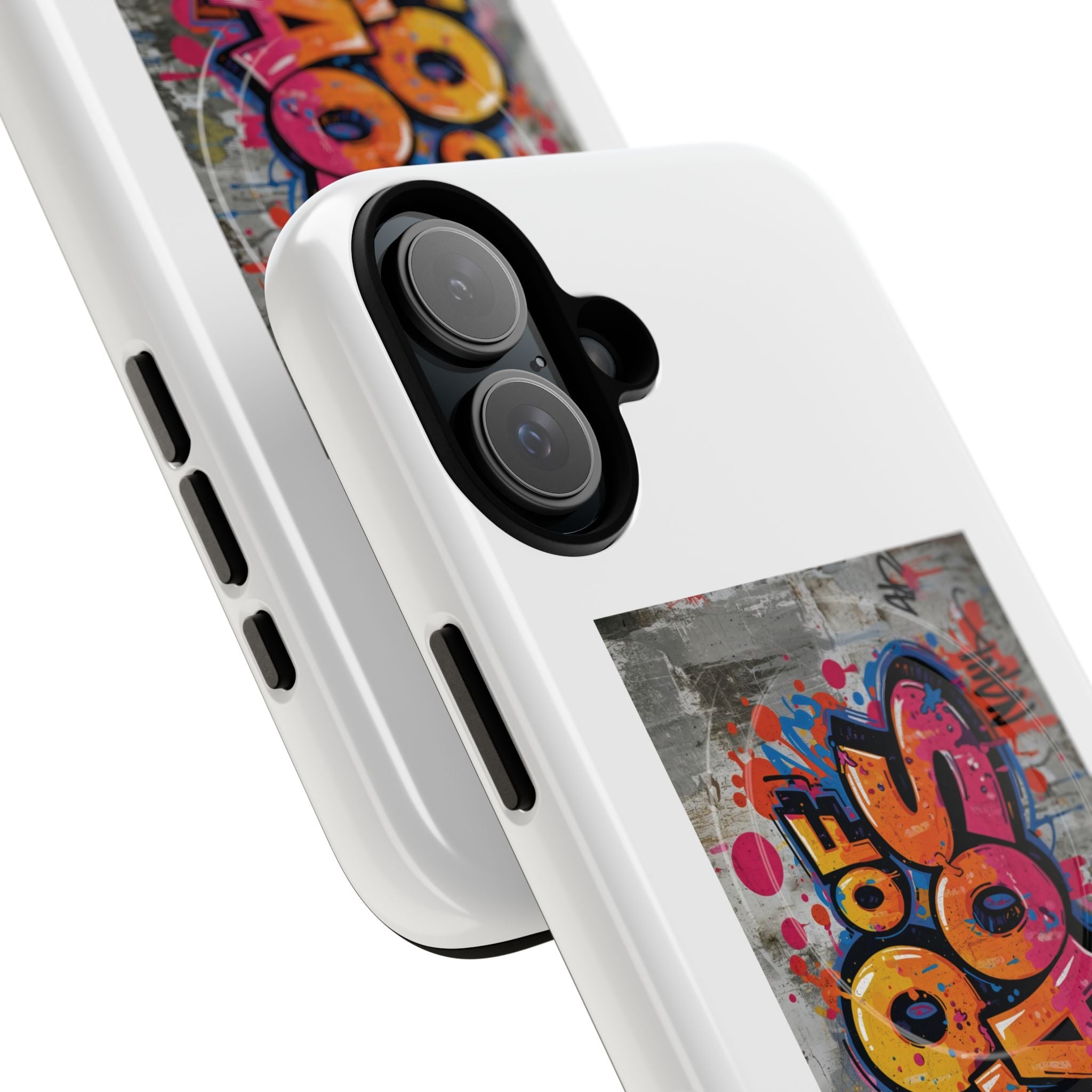 Graffiti "Chaos" Tough Magnetic Phone Case – Urban Street Art iPhone Cover