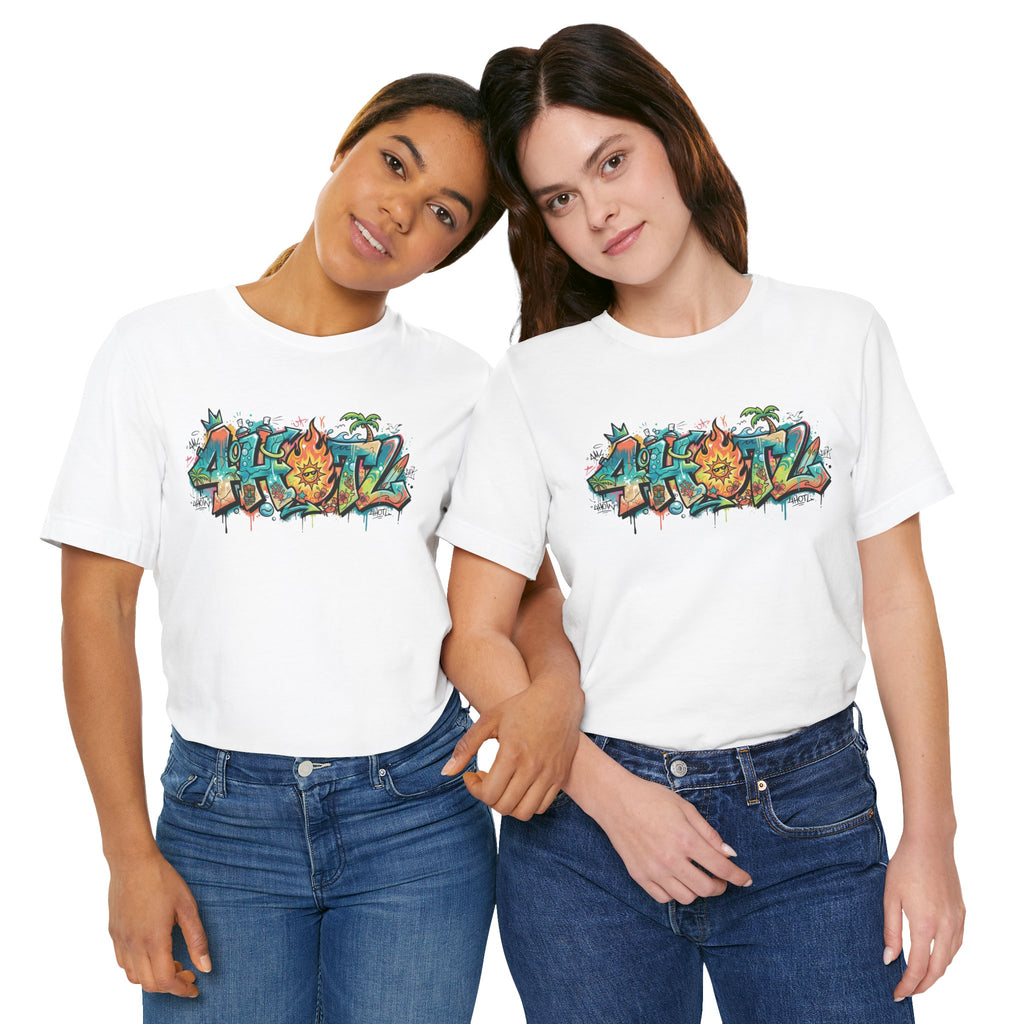 Graffiti Aloha T-Shirt – Tropical Surf Street Art Tee