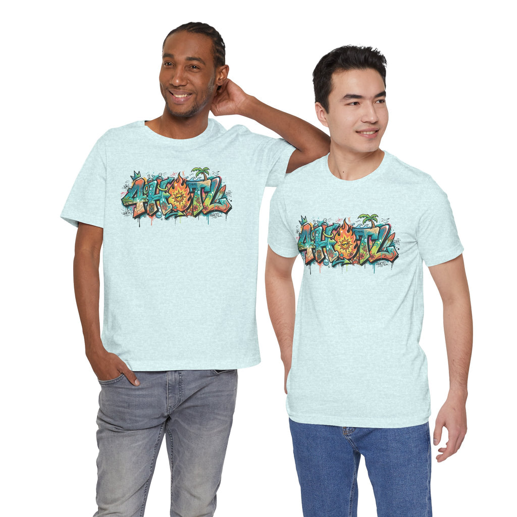 Graffiti Aloha T-Shirt – Tropical Surf Street Art Tee