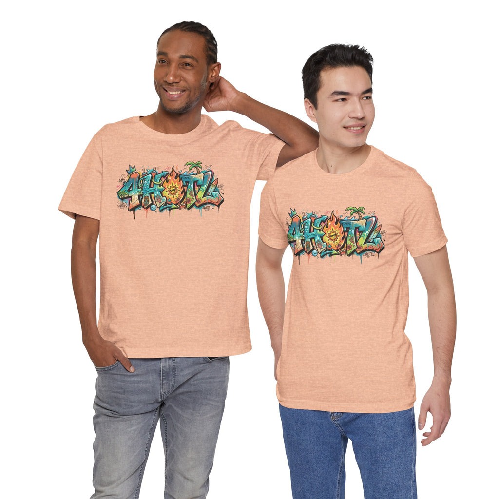 Graffiti Aloha T-Shirt – Tropical Surf Street Art Tee
