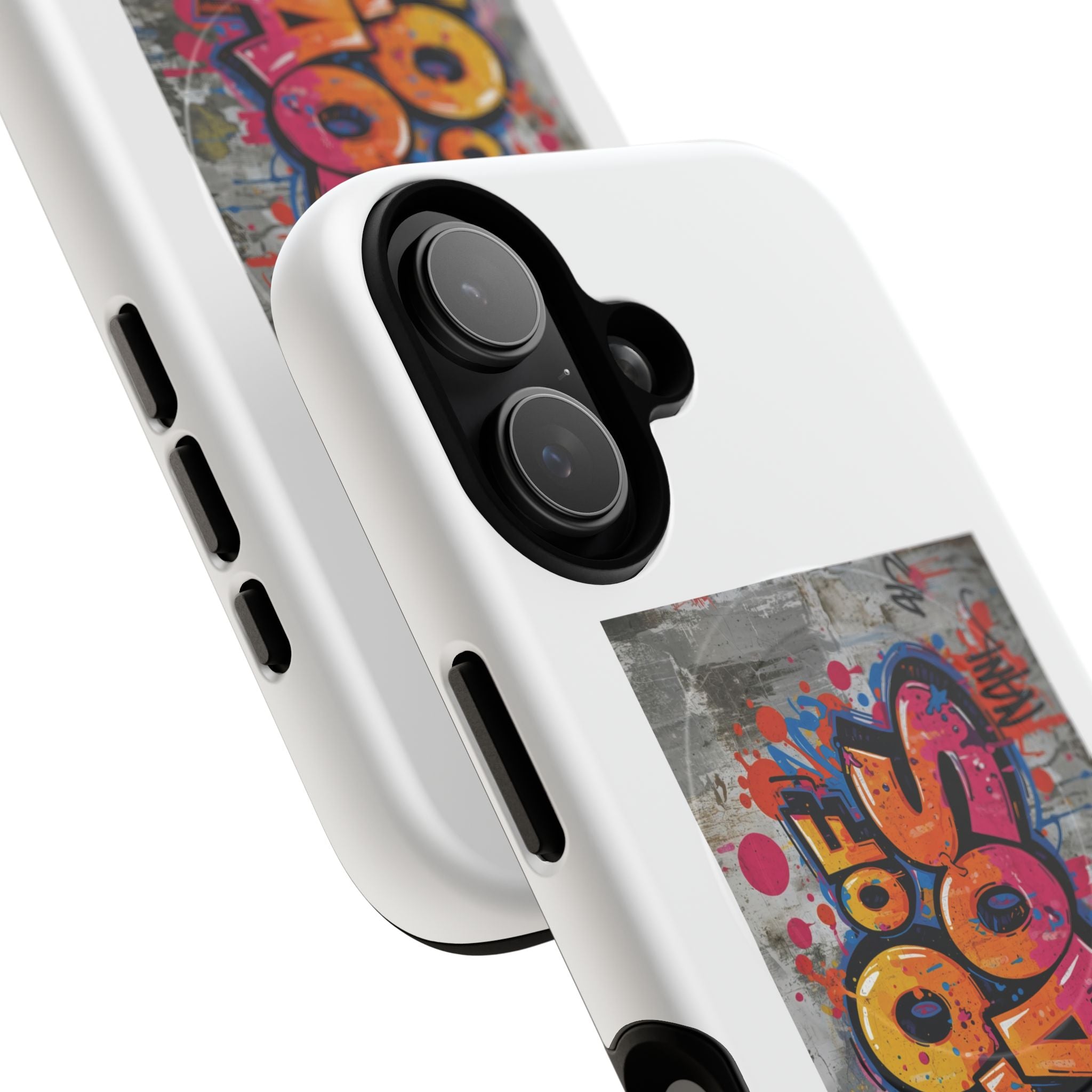 Graffiti "Chaos" Tough Magnetic Phone Case – Urban Street Art iPhone Cover