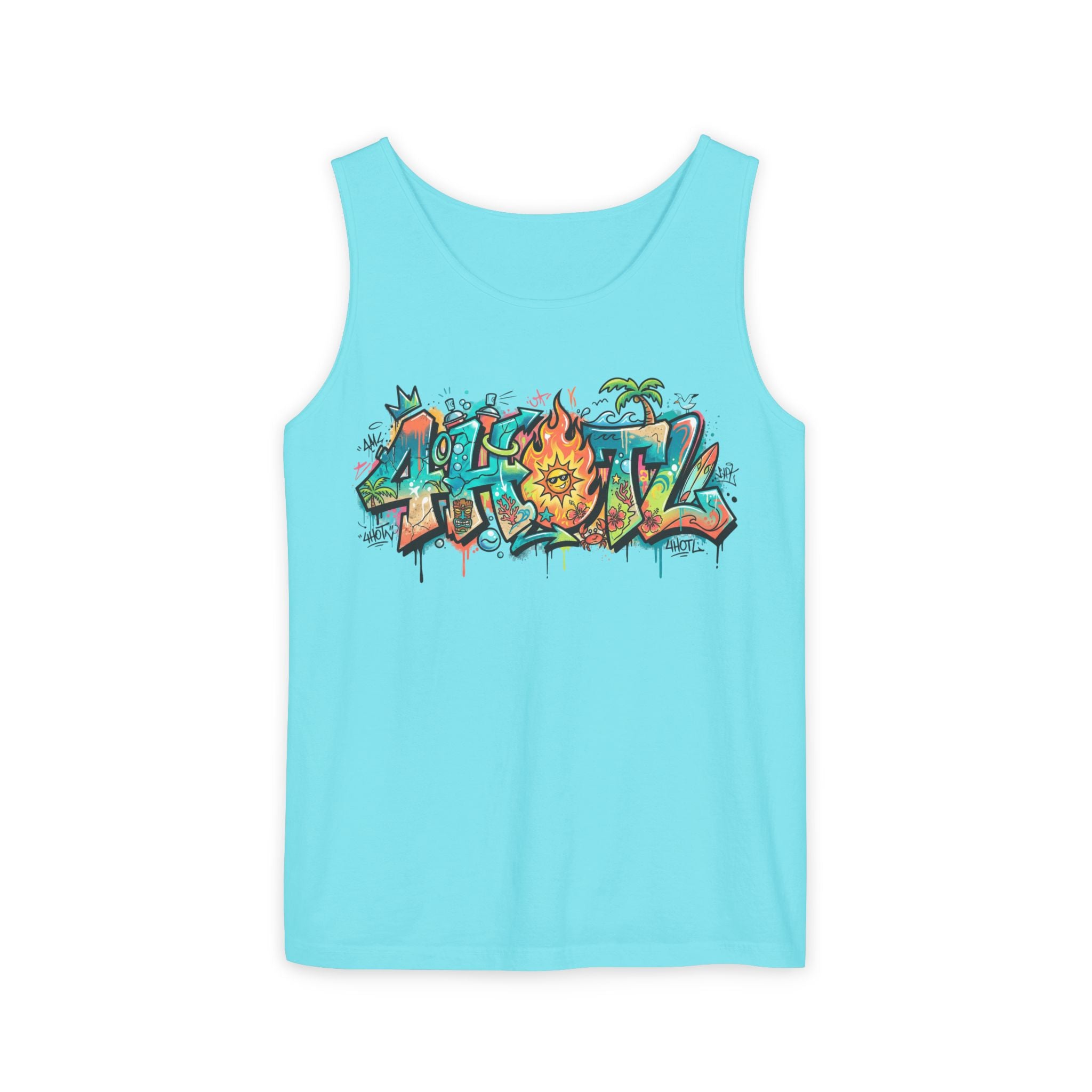 4 Hooligans on the Loose Street Art Tank Top