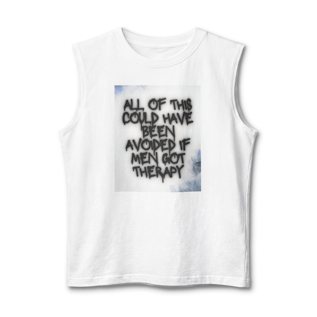 Snarky Funny Quote Muscle Tank — Humorous Graphic Muscle Tank Top