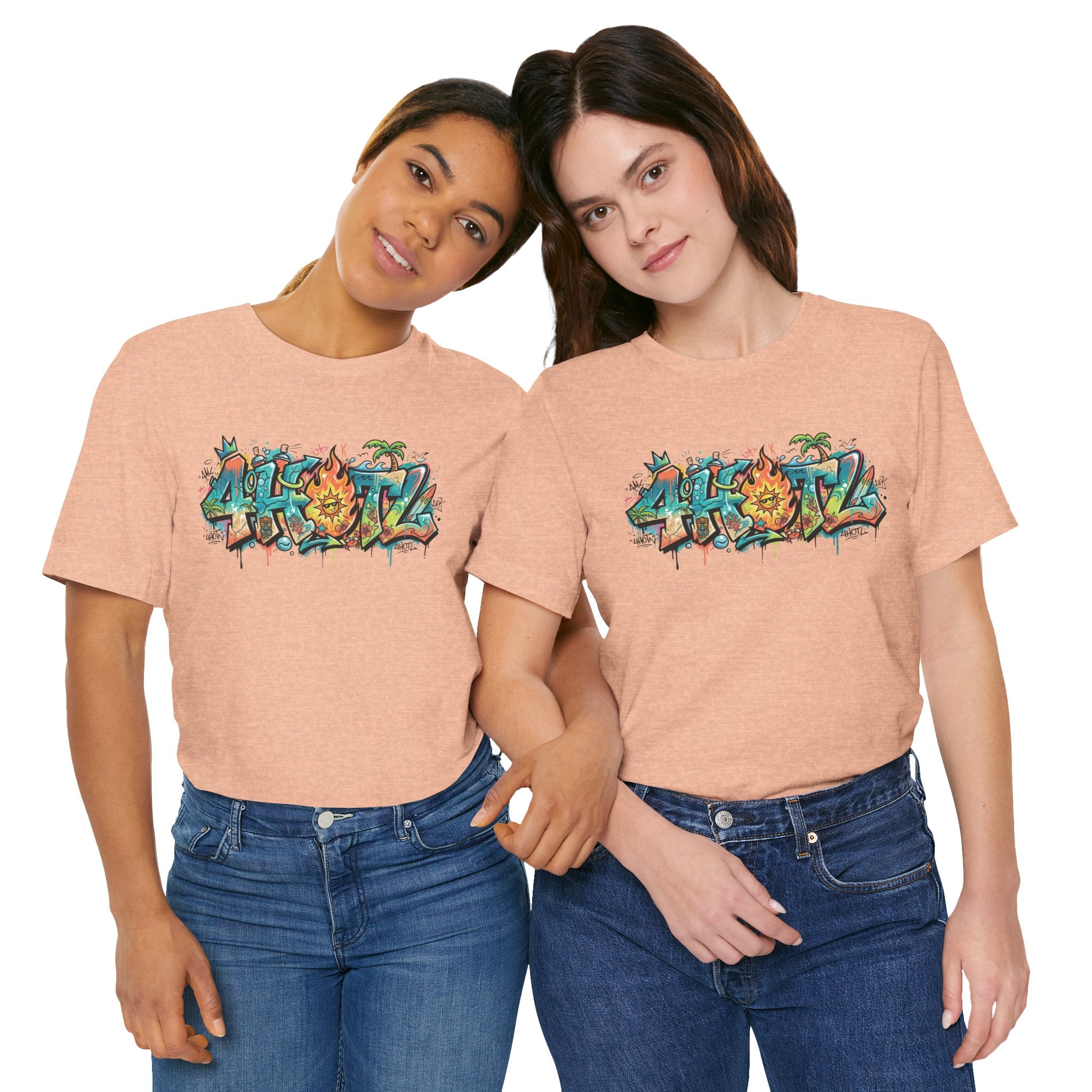 Graffiti Aloha T-Shirt – Tropical Surf Street Art Tee
