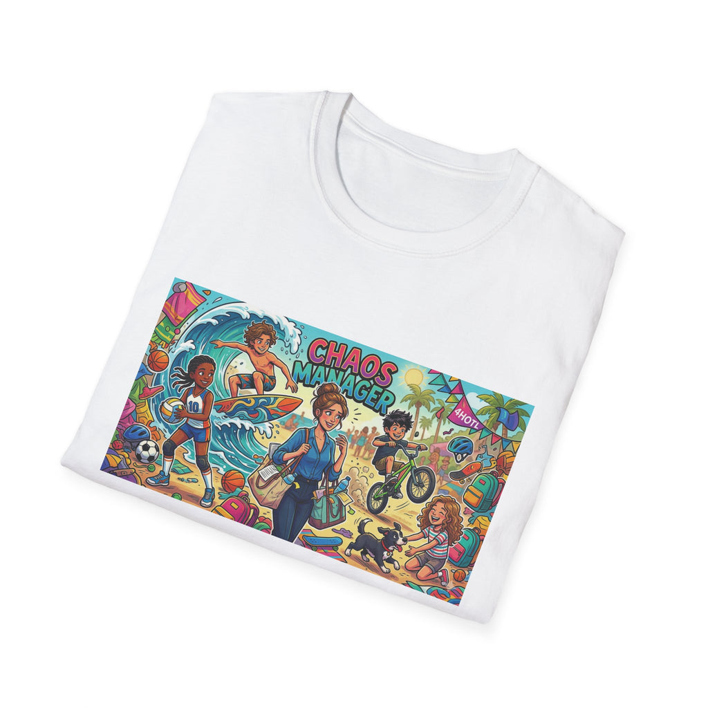 Chaos Manager Graphic Mother's Day T-Shirt — Pop Culture Illustration