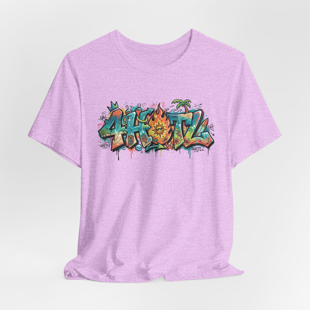 Graffiti Aloha T-Shirt – Tropical Surf Street Art Tee