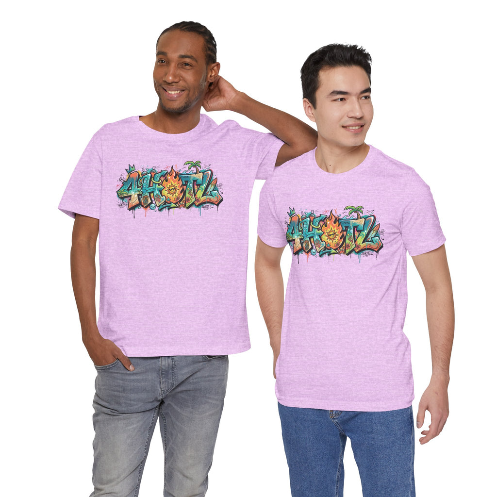 Graffiti Aloha T-Shirt – Tropical Surf Street Art Tee