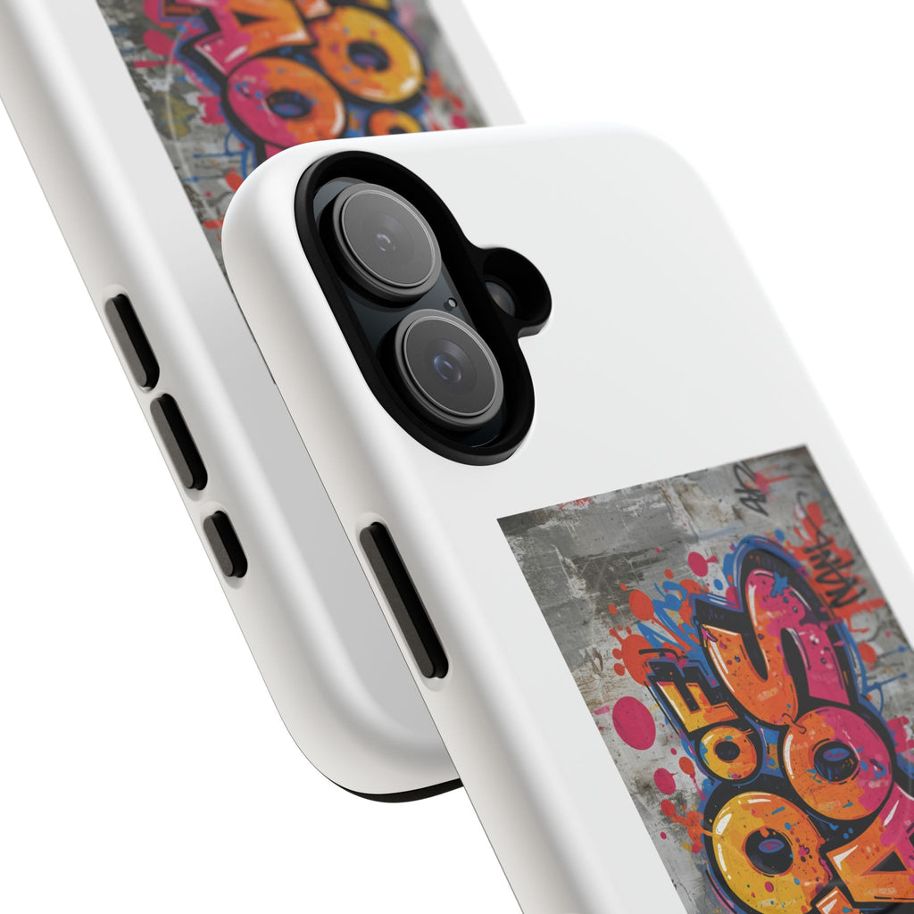 Graffiti "Chaos" Tough Magnetic Phone Case – Urban Street Art iPhone Cover