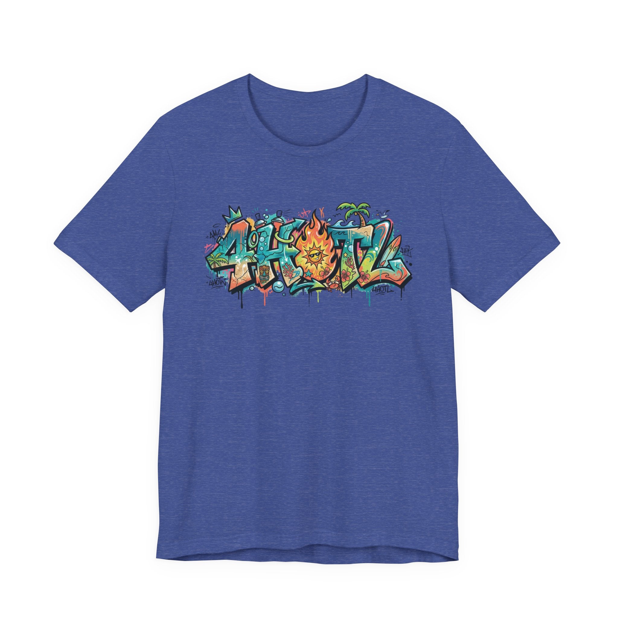 Graffiti Aloha T-Shirt – Tropical Surf Street Art Tee