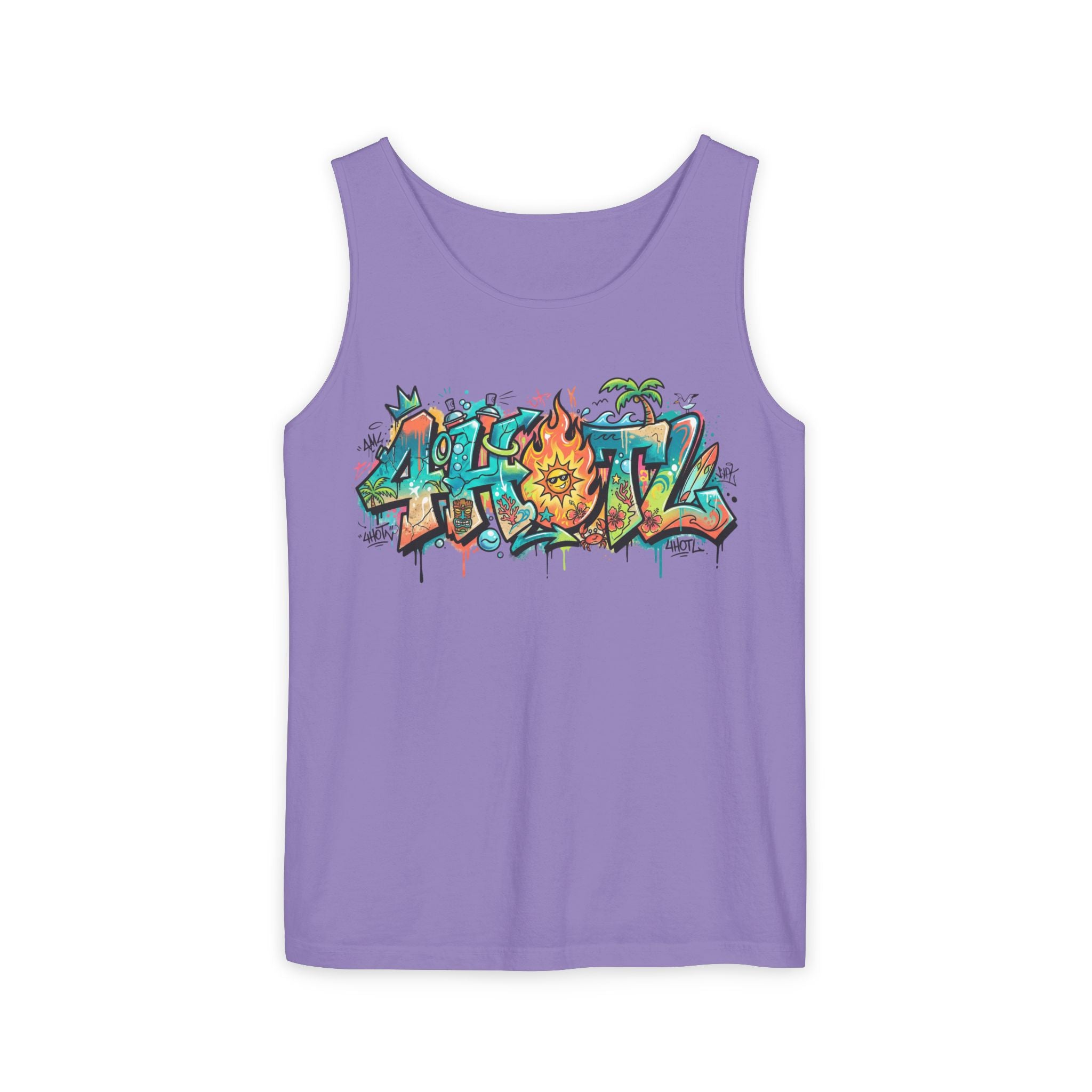 4 Hooligans on the Loose Street Art Tank Top