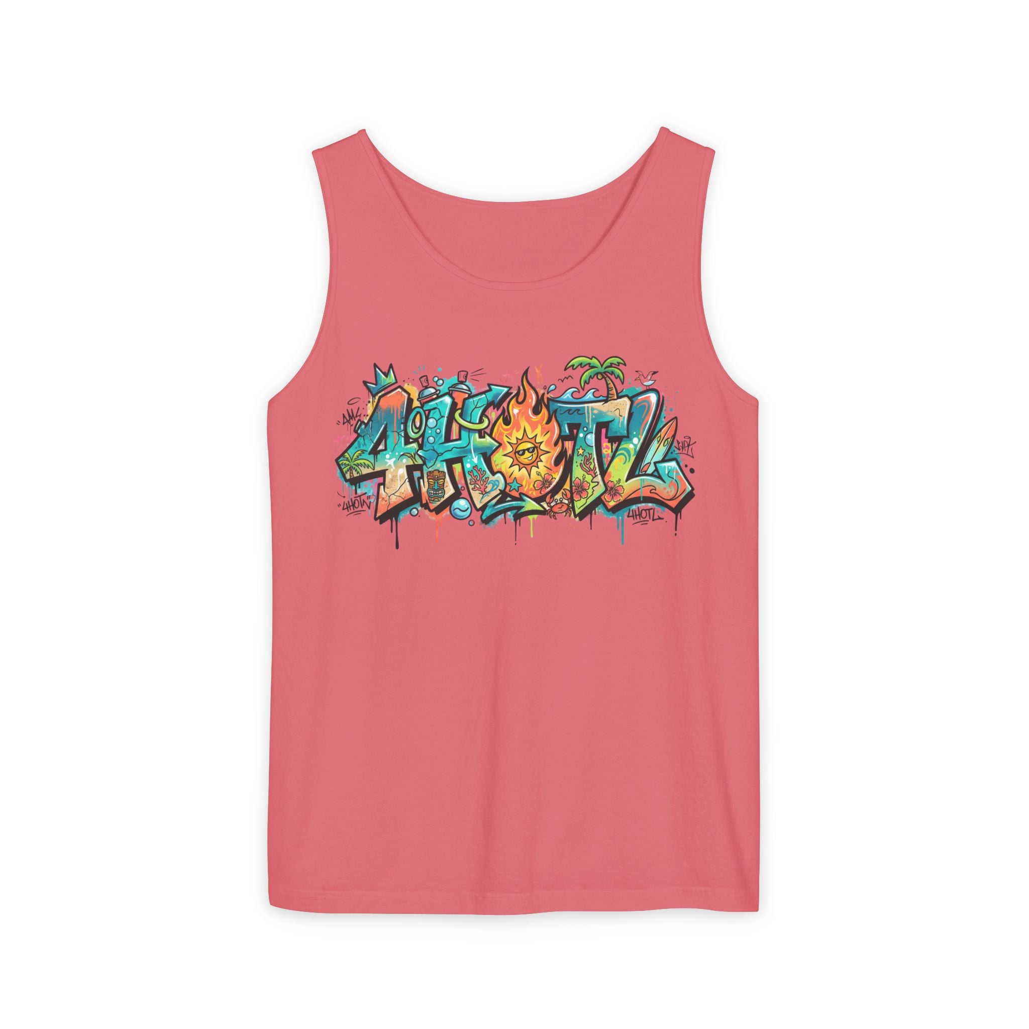 4 Hooligans on the Loose Street Art Tank Top